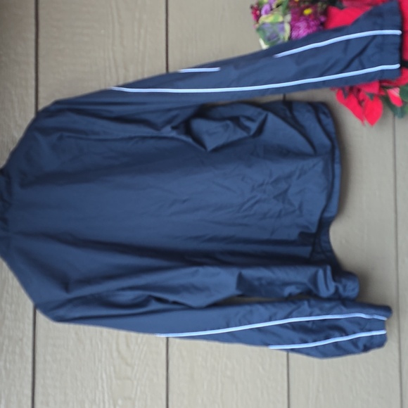 VTG Nike Athletic Department Blue White Windbreaker Men's XL - Picture 6 of 10